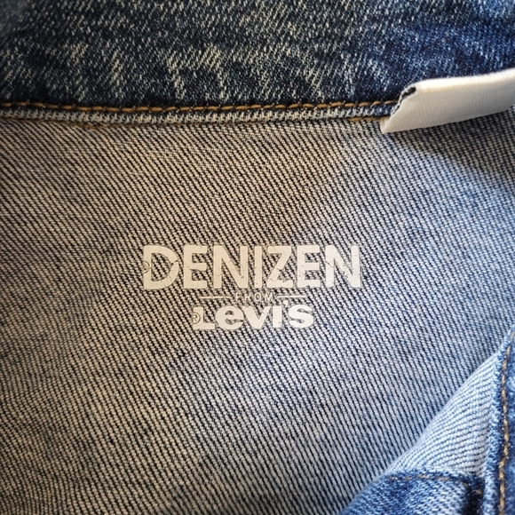 Denizen From Levi's Trucker Jean Denim Jacket Size Women's Medium - Picture 11 of 13